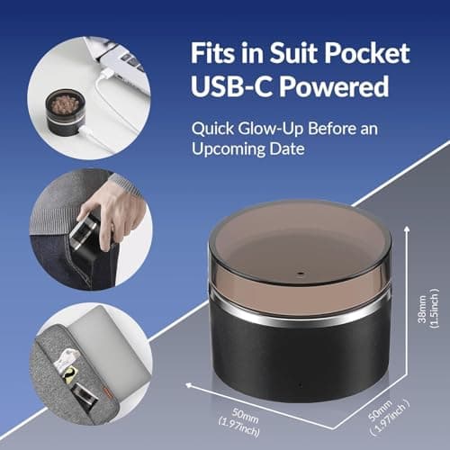 Unimiko Nose Hair Wax Kit, Nose Wax Kit Men with 100g Nose Wax, 20 Applicators for 20Uses. Easy, Quick & Painless Instant Nose Waxing Kit for Men (Black-1) - Thumbnail 6