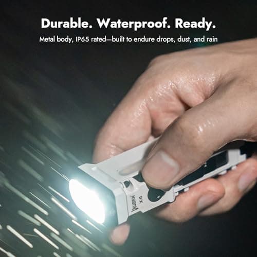 WUBEN X4 Flashlight Rechargeable,Compact EDC Light with RGB Lighting - Thumbnail 4