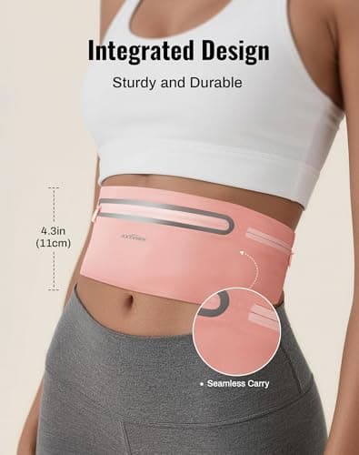 Running Belt for Women & Men-Ultra Light Slim Running Belts - Thumbnail 2