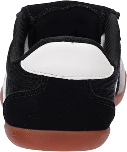 WHITIN Casual Barefoot Shoes for Women Wide Toe Box Zero Drop Sole Sneakers Walking Size 10.5 10.5W Gym Suede Fitness Black 42 - Thumbnail 5