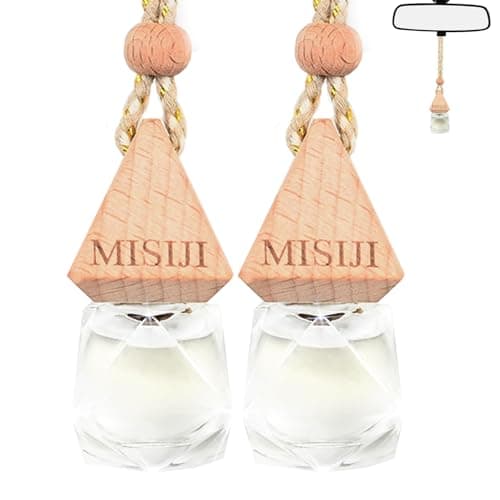 MISIJI Car Air Freshener | Air Fresheners Car Scents Diffuser with Odour Eliminator Technology | Long Lasting Scents Midnight Ice