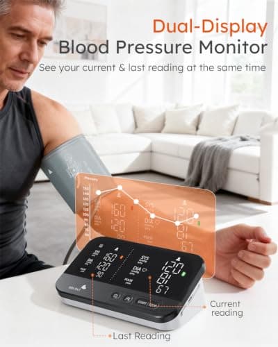 Blood Pressure Monitor FSA&HSA Eligible, Clinical Accurate, Birthday Gifts - Thumbnail 5