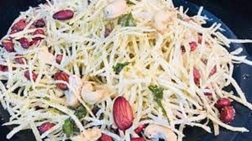 Bikaji Badam Laccha Pancharatna 12.34 oz (350g), Indian Snacks, Premium Indian Namkeen Snack with Almonds, Cashews & Raisins, Crunchy and Spicy Party Mix, Authentic Taste from Bikaner,Everyday Munching, Tea-Time Treat - Thumbnail 5