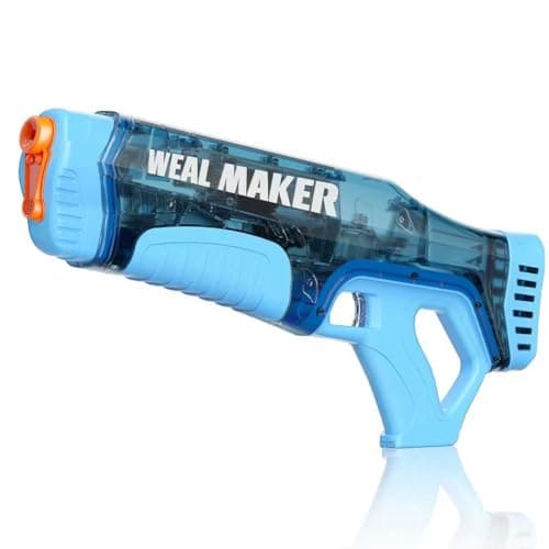 YTKIH Self-Filling Function Electric Water Gun IP67 Waterproof, Summer Automatic Pulse Quickly Shooting Squirt Guns, Watergun Blaster for Pool/Beach Toys - Image 1