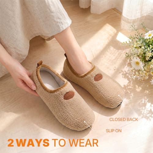 ATHMILE House Slippers for Women Men Lightweight Barefoot Slippers Non-Slip Indoor Outdoor Slipper Socks Cozy Slip-on House Shoes for Home Travel Yoga Camping Hospital Gifts for Women Men - Thumbnail 2