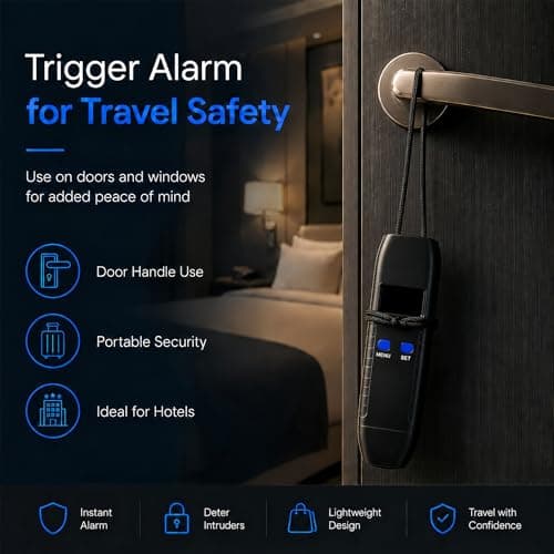 Hidden Camera Detector, RF Signal Scanner & Anti Spy Device, GPS Tracker Finder with Magnetic Detection, Infrared Camera Lens Finder, Bug Sweeper for Home Hotel Travel Privacy Protection - Thumbnail 6