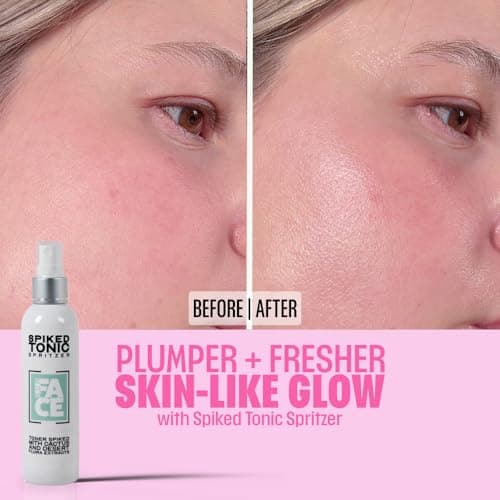 Surface Hydrating Face Toner with Hyaluronic Acid, Willow Bark, Tea Tree, Prickly Pear and Aloe – 2-in-1 Toner and Finishing Glaze for Dewy, Glazed Skin – Spiked Tonic – 4 oz - Thumbnail 3