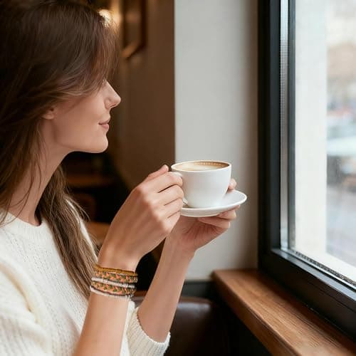 Hair Ties for Thick & Thin Hair, Elastic Hair Bands for Women Sleep, Sports, Ponytail Holder No Damage| Boho Bracelets Hair Accessories-24 pcs - Thumbnail 5