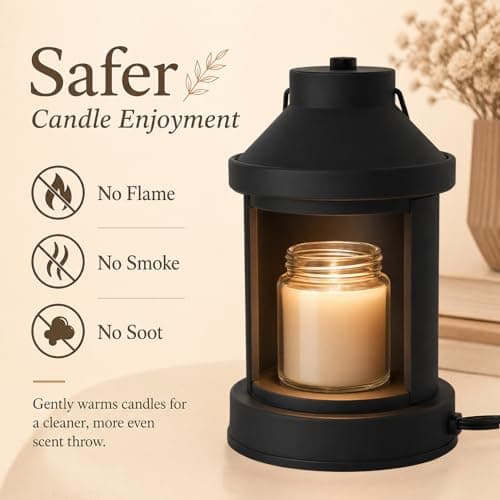 Eandisom Hummingbird Candle Warmer Lamp Timer - Birthday Gifts for Women - Thumbnail 6