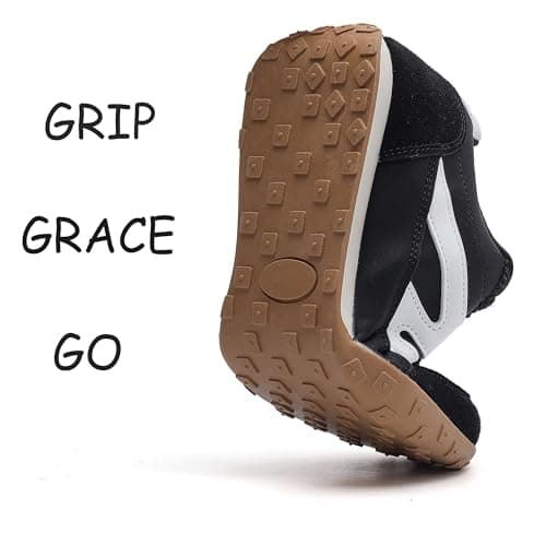 Foiola Womens Sneakers Comfortable Lace up Tennis Shoes Casual Business Walking Shoes Slip on Women's Fashion Sneakers Black - Thumbnail 5