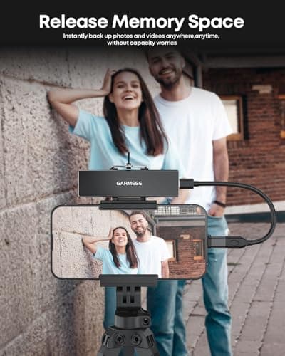 GARMESE Portable External SSD 500GB, USB 3.2 Gen 2 External Solid State Drive Up to 1000MB/s, Ultra-Fast Portable SSD Storage for PC, Laptop, Tablet, Game Console – Plug & Play - Thumbnail 3