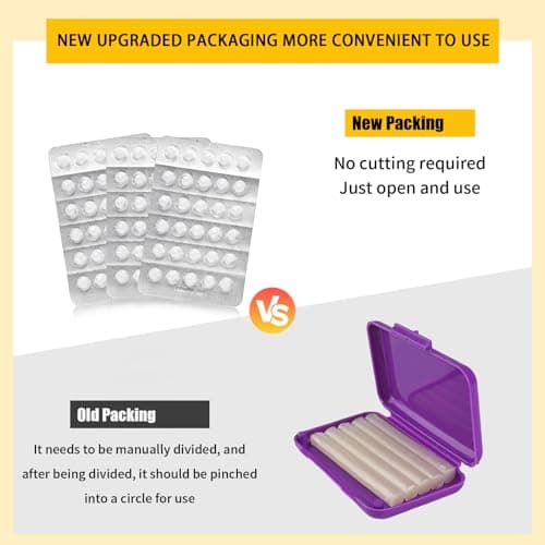 ACSKD 180PCS Braces Wax,Orthodontic Wax with Individual Packaging,Dental Waxs for Brace Travel Home Office,Strawberry - Thumbnail 2