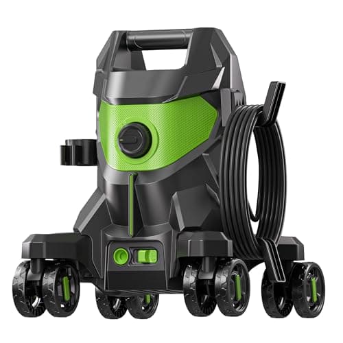 KVAOK Power Washer, 4 Quick Connect Nozzles - Image 1