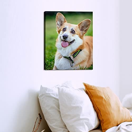 Custom Canvas Prints with Your Photo, Framed Personalized Wall Art, High Definition Photo Prints on Canvas for Home Decor, Wedding & Family Gifts, Ready to Hang (8" L x 10" W) - Thumbnail 4