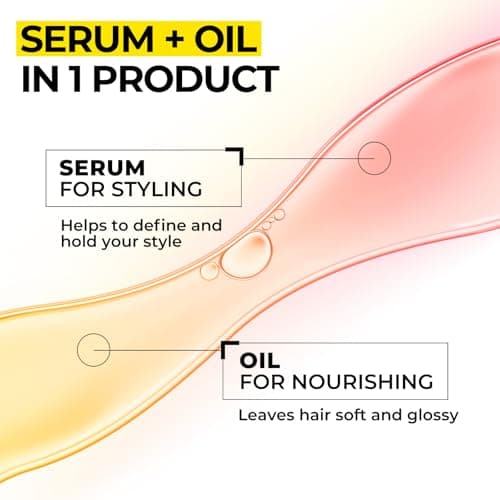 COLORLOMO Styling & Curl Defining Oil Serum | 24-Hour Touchable Hold Hair Oil for Natural & Styled Curly Hair l Heat Thermal Protection, Creates Smooth, Shiny, Lightweight Hair - Thumbnail 5