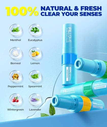 1s Fast Nausea Relief Nasal Stick With 2-in-1 Motion Sickness Ease, 100% Natural Essential Oils For Chemo & Pregnancy Nausea Relief, Non-Drowsy Travel Essentials & Cruise Essentials For Car, Airplane - Thumbnail 5