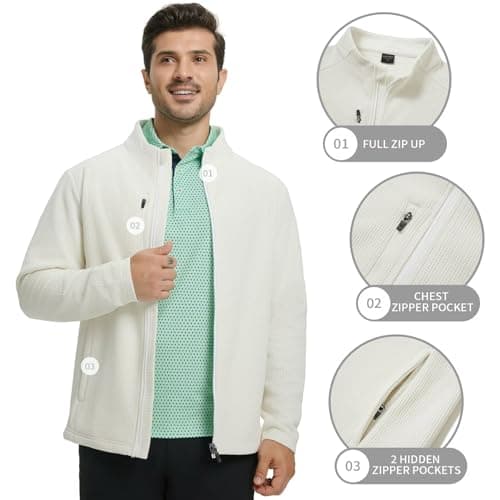 M MAELREG Winter Jackets for Men Lightweight Thermal Insulated Fall Light Jacket Casual Windproof Pockets - Thumbnail 4