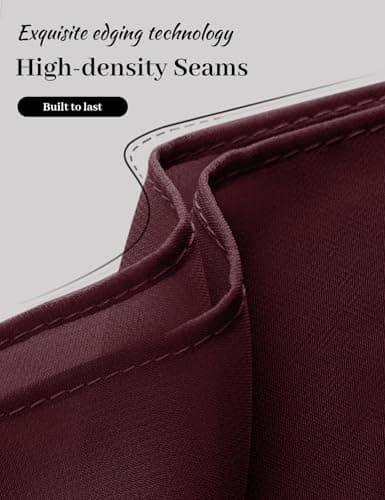 BEAUZSUZSANA Women Chiffon Bolero Cape Capelets with Arm Holes Shawls and Wraps for Evening Dress Bridal Wedding Party (Cabernet,L-XL) - Thumbnail 6