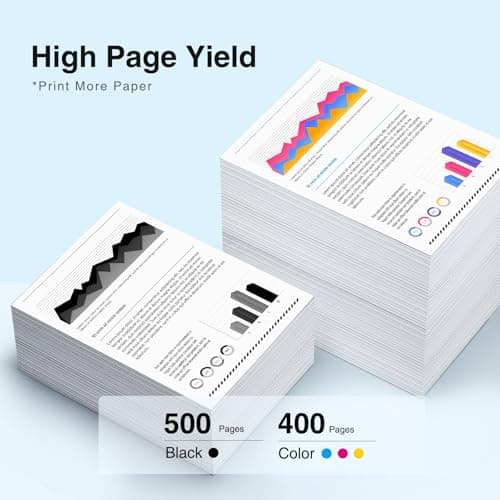 923 Ink Cartridges Combo Pack Replacement for HP 923 Ink Cartridges for HP Printers Work for HP OfficeJet Pro 8130e OfficeJet Pro 8135e 8125e 8138e 8122e 8139e 8120e Printer Ink Without Chip,4 Packs - Thumbnail 6