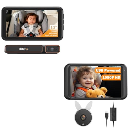 Babyvue BV6 Wireless Car Baby Monitor & BV2 Car Baby Monitor - Image 1