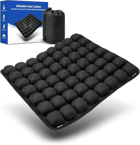 RUIERS Inflatable Seat Cushion 56 Air Bubble Cell Advanced Pressure - Image 1
