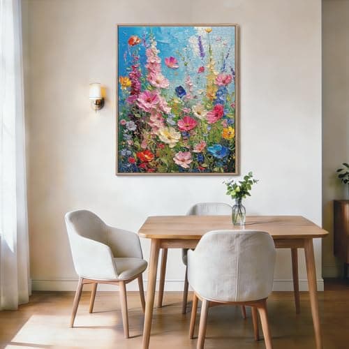 1000 Piece Puzzle for Adults,Difficult Challenging Jigsaw Puzzle,Colorful Wildflower Impossible Puzzle,Hard Puzzle for Adults,Gift for Mom,Stress Relief Puzzle - Thumbnail 2