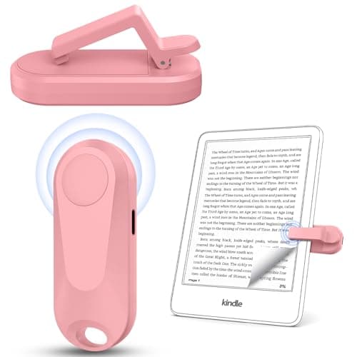 DATAFY [Case-Friendly] Page Turner for Kindle Paperwhite Oasis Kobo eReaders, Camera Camcorder Remote Controls, Page Turner Clicker for ipad Tablets Reading Novels with Wrist Strap Storage Bag - Image 1