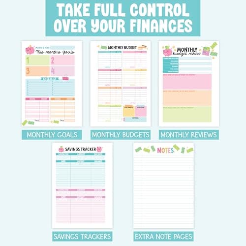 2026 Budget Planner and Monthly Bill Organizer - Budget Book and Financial Planner, Monthly Budgeting Planners and Tracker, Bill Planners and Expense Tracker Notebook for Budgets Binder - Thumbnail 4