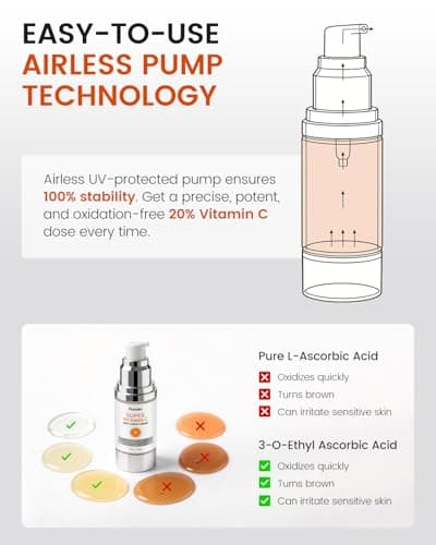 Super C Serum for Mature Skin – All-in-One Vitamin C Serum for Face with Retinol & Hyaluronic Acid for Women Over 60 & 70 – Anti-Aging Hydrating Serum for Dark Spots, Wrinkles & Fine Lines 1.0 fl.oz. - Thumbnail 6
