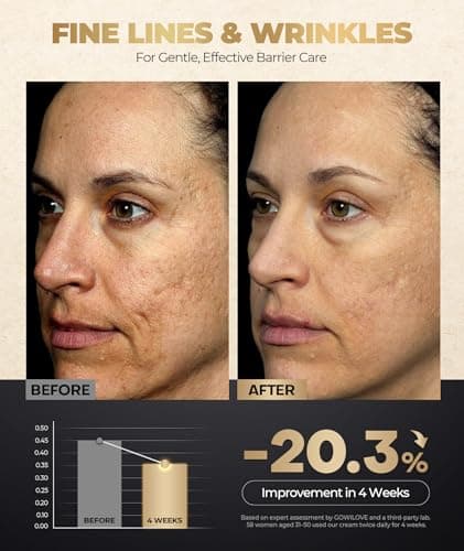 GOWILOVE 12Hr Moisture Lock Beef Tallow for Skin Care, Instant Redness Eraser Tallow and Honey Balm with 6 Botanical Rescue, Dewy Not Oily Face Cream Moisturizer Gift for Women Eczema Rosacea 3.04 Oz - Thumbnail 4