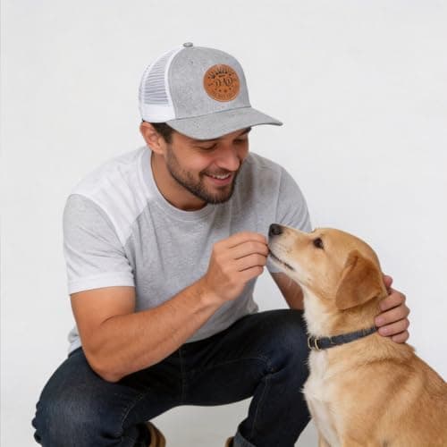 World's Best Dad Hat Adjustable Baseball Cap Christmas Father's Day Birthday Gifts Trucker Hat for Dad Daddy - Thumbnail 6
