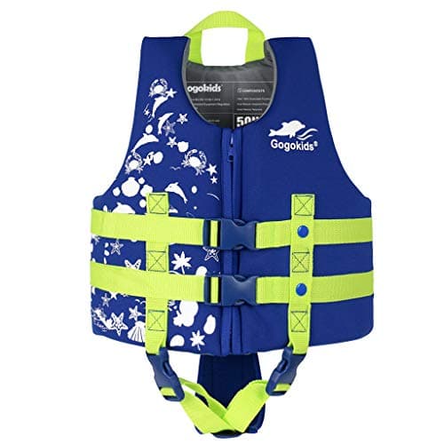 Gogokids Toddler Swim Vest, Kids Floaties – Boys & Girls Buoyancy Jacket for Pool & Beach, Fits 2-8 Years / 22-60 lbs - Image 1