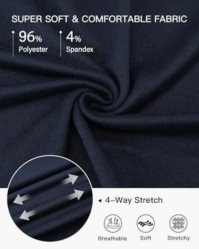 Stelle Women Oversized T Shirts Crew Neck Short Sleeve Shirts Summer Loose Fit Tees Navy Blue X-Large - Thumbnail 3