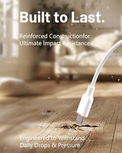 isheep USB C to USB C Cable 4 ft – Premium Silicone, 60W Fast Charging & Data Transfer Cord for iPhone 16/15/Pro/Max/Mini • iPad • Samsung • Android • Ultra-Soft & Tangle-Free - Thumbnail 4