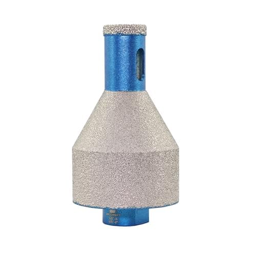 Diamond Core Drill Bit 20-50mm- BRSCHNITT Diamond Finger Milling Bits, Diamond Beveling Chamfer Bit,for Drilling Enlarging Shaping Holes of Porcelain Tile Ceramic Marble Granite Countertop - Image 1
