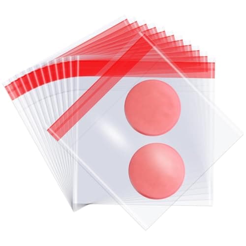 200 Pcs Self Adhesive Cookie Bags, 3 x 4 Inches Self Sealing Cellophane Bags, Clear Resealable Cellophane Bag for Packaging, Cookies, Gifts, Candy, Food