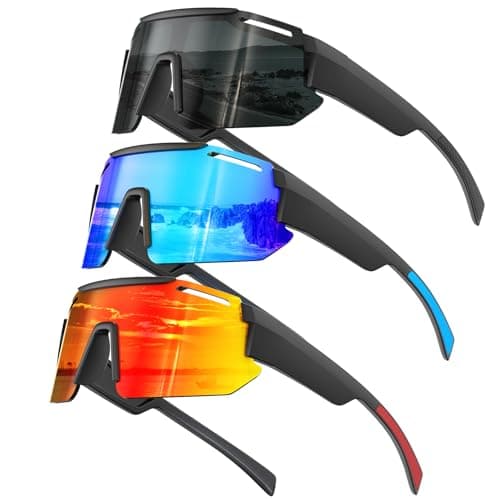 KALIYADI Polarized Youth Baseball Sunglasses: Kids Sunglasses for Boys Girls Sports Cycling Running UV400 Protection Age 6-14 - Image 1