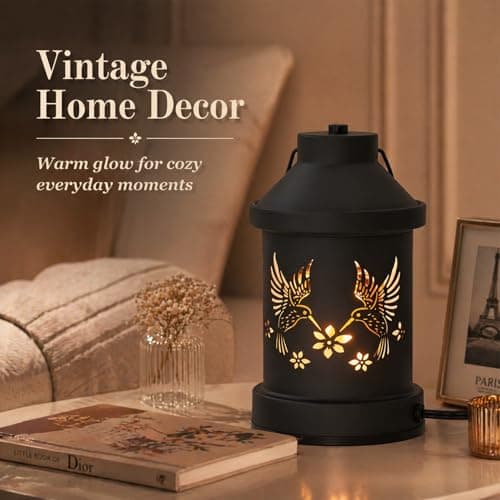 Eandisom Hummingbird Candle Warmer Lamp Timer - Birthday Gifts for Women - Thumbnail 3