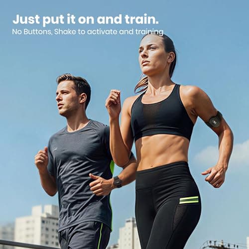 HandPlus Heart Rate Monitor, Comfort Training-Grade Optical Fitness Tracker, Advanced Optical HR with Zone Accuracy, 72h Offline Storage, Bluetooth & ANT+ for Fitness Training - Thumbnail 4