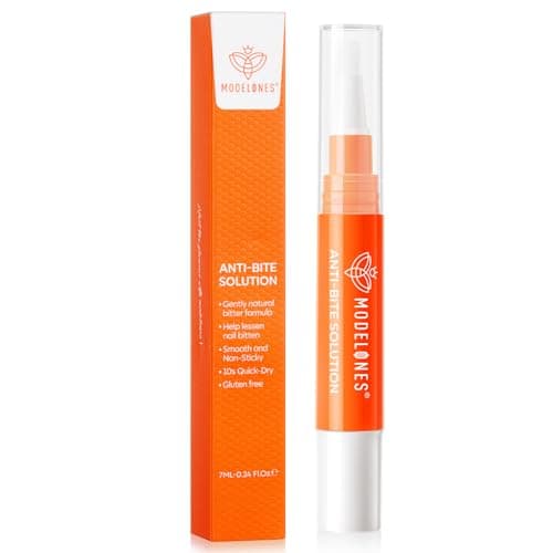 modelones Stop Biting Pen Nail Biting Prevention for Kids Quick Dry Thumb Sucking Deterrent Bitter No Bite Nail Polish Nail Repair for Damaged Nails Care 0.24 Fl Oz