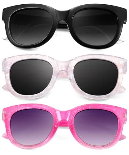 NSSIW Kids Polarized-Sunglasses Boys-Girls Sunglasses: Toddler Sun Glasses with UV Protection for Youth Child 3Pack Age 3-12 - Image 1