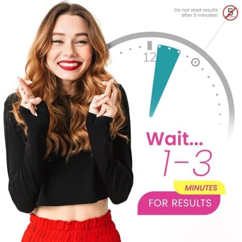 OMGWYSIWYG Pregnancy Test Early HCG Detection Sticks Over 99% Accuracy Home Pregnancy Test Individually Packed (6 Counts) - Thumbnail 4