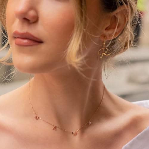 Mothers Day Gifts for Mom, for Wife - 14K Gold Mama Necklace- First Mothers Day Gifts for New Mom - Hypoallergenic, Water-Resistant & Tarnish-Free - Momma Necklace for Women - For Mother to Be - Thumbnail 2