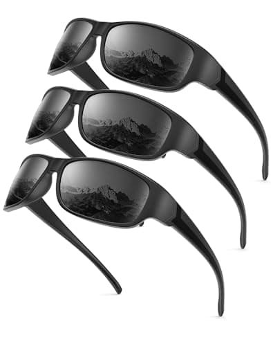 KALIYADI Polarized Sunglasses-for-Men Sports Sunglasses: Mens Sun Glasses with UV400 for Running Fishing Golf - Image 1