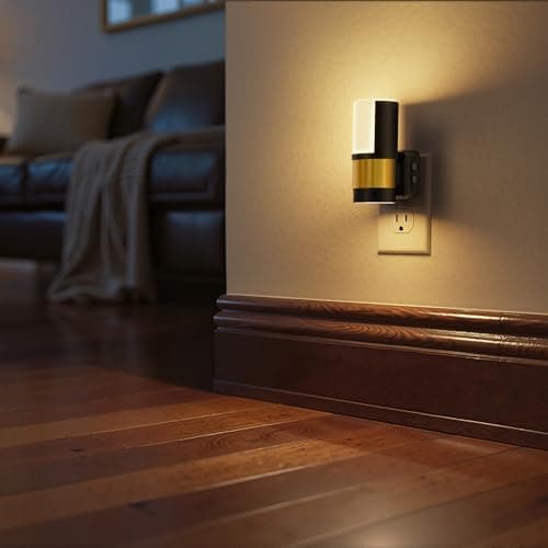 Briignite Night Lights Plug into Wall, 2 Pack Dimmable 3CCT Night Light for Kids, Amber/3000K/5000K Adjustable NightLights Plug in, 360° Rotation, Dusk to Dawn Sensor, Nightlight for Bedroom Hallway - Thumbnail 6