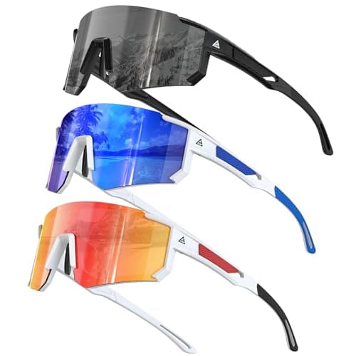 KALIYADI Polarized-Sunglasses-Men Sports Mens-Sunglasses Women: Sun Glasses with UV400 for Running Cycling Golf Fishing - Image 1