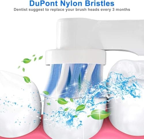 Electric Toothbrush Replacement Heads 16 Pack/Compatible Oral B Braun Replacement Brush Heads/Compatible Oral B Replacement Brush Heads - Thumbnail 3