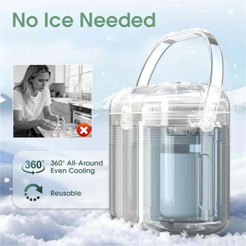 NesveCit Portable Breast Milk Cooler, 24H Chill Medical-Grade 316L Stainless Steel, 2-in-1 Breastmilk Cooler Bottle & Thermos with Leakproof Storage Bottle, No Ice Needed for Travel/Work, 20oz, Beige - Thumbnail 5