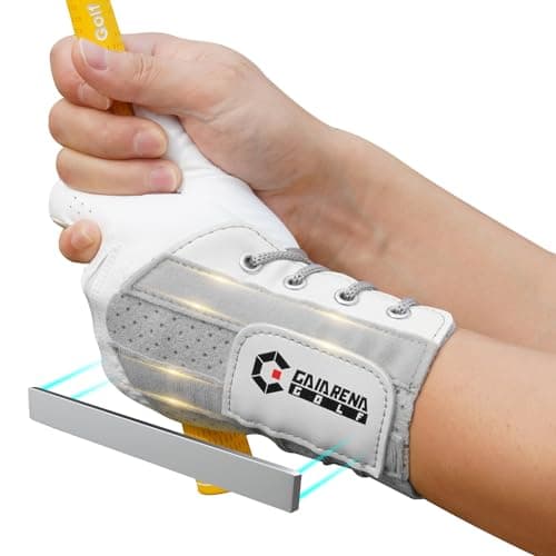 GAIARENA Golf Training Aid Wrist Hinge Trainer Brace, Effective Golf Swing Training Aids, Correct Wrist Angle Swing Posture & Develop Muscle Memory for Beginner (Right Handed Golfers)【Patent Pending】 - Image 1
