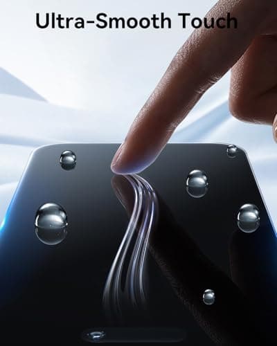 RAPTIC 9H+ Glass for iPhone 17 Screen Protector (12FT Military Grade Shatterproof), Auto-Alignment Kits, HD Clear, Bubble Free Full Edge Coverage Tempered Glass, 2 Pack - Thumbnail 3